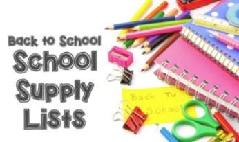 school supplies